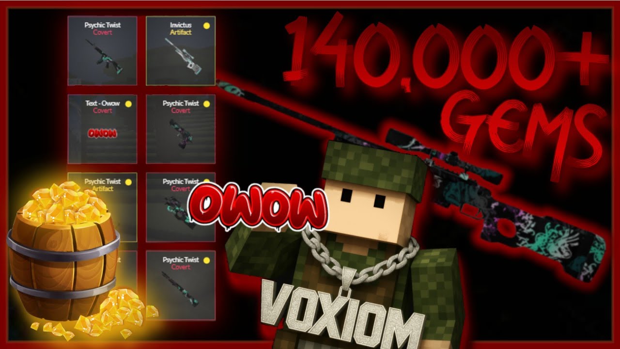 Inventory Showoff || Voxiom.io [RICHEST INVENTORY!?]