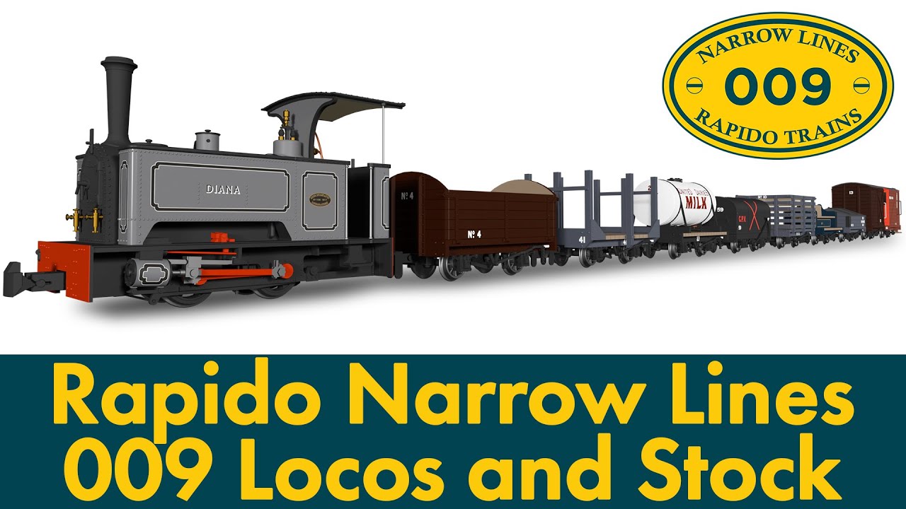 Rapido Narrow Lines - Our New 009 Range!