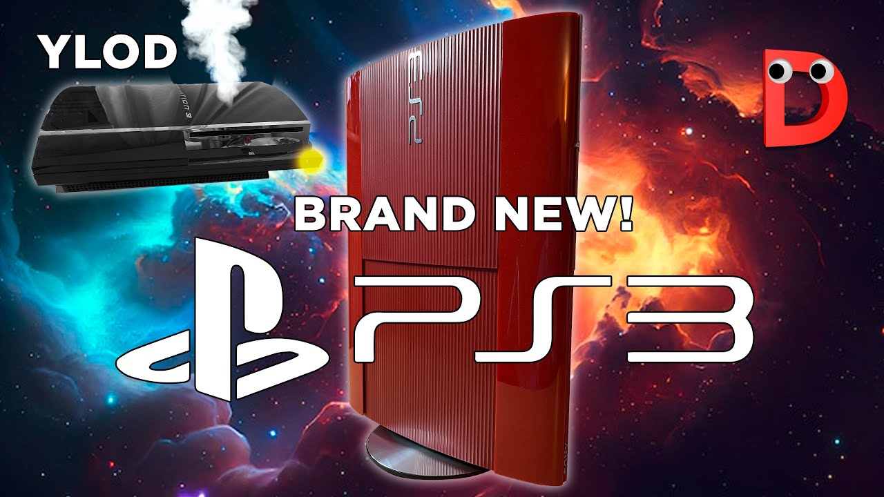 BRAND NEW PS3 Super Slim I YLOD FAT PS3 I Full Unboxing + Upgrading