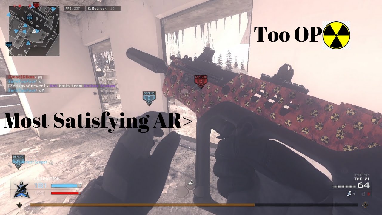 MW2 Remastered | 5 Nukes With The DOMINATING TAR-21 | H2M Gameplay