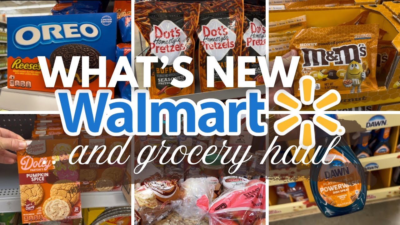WHAT'S NEW AT WALMART | WEEKLY GROCERY HAUL + MEAL PLAN | NEW ARRIVALS AT WALMART THIS WEEK