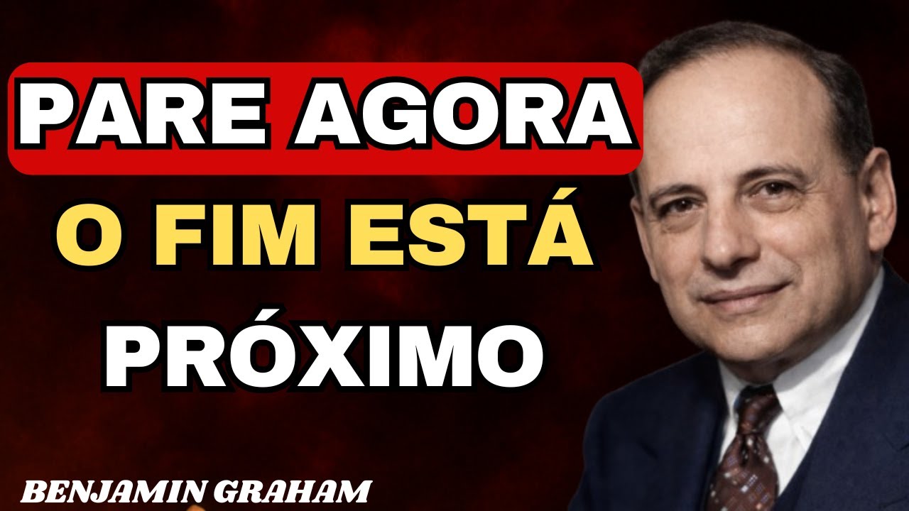 BENJAMIN GRAHAM: Se Você Vê Isso no Mercado, É Hora de Proteger o Capital