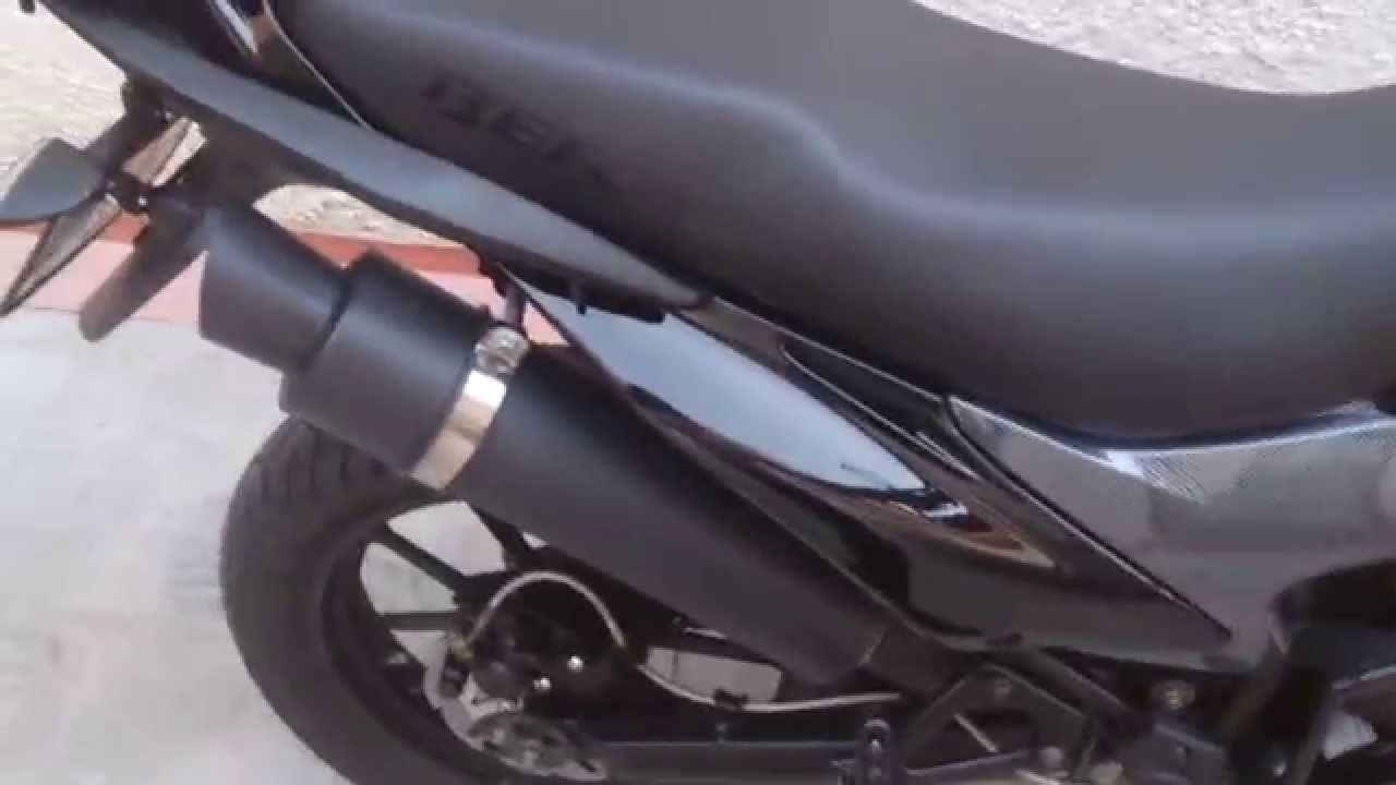 MOTO TURNED BERA DT 200cc ESCAPE EXPANSIVO RELACION MODIFICADA