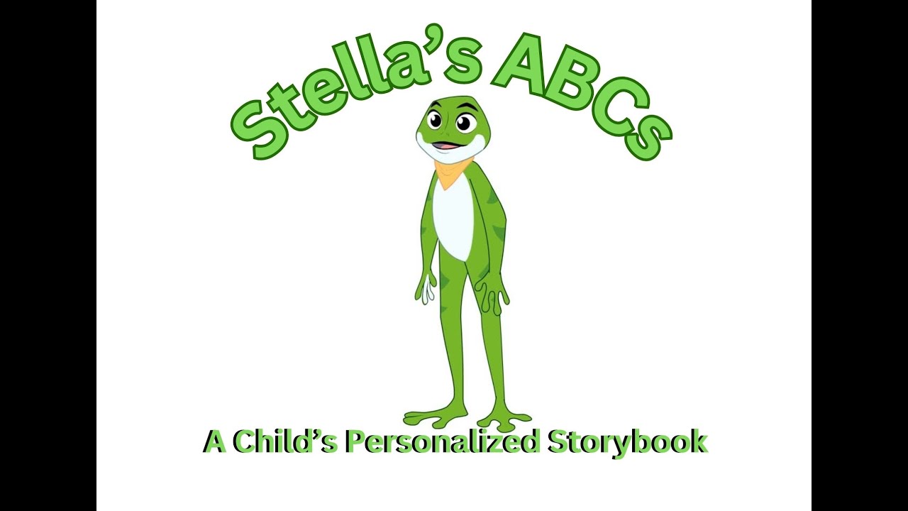 Stellas ABC Animal Learning Storybook Personalized kids' Video | Kids' Learn The Alphabet Fast