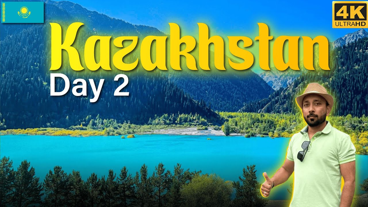 Kazakhstan Series: Day 2: Turquoise Lake, Epic Waterfall & Almaty City Vibe
