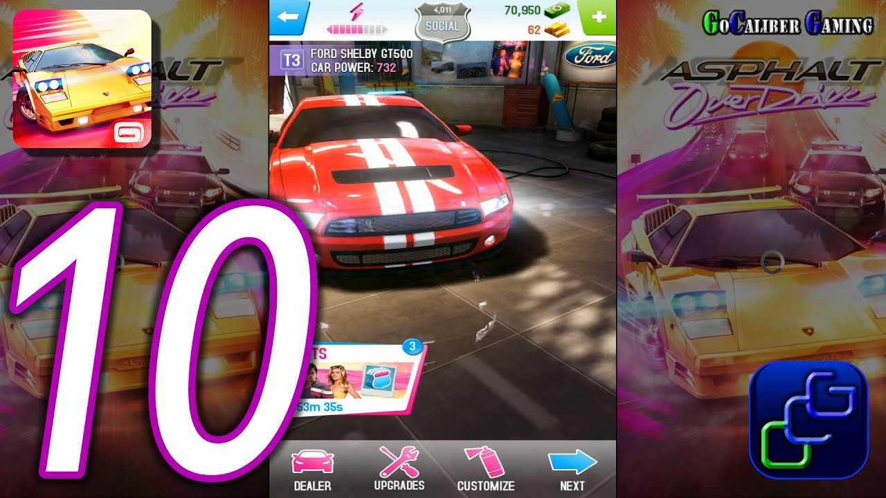 Asphalt OverDrive Android Walkthrough - Part 10 - Turf 3: Stunt Run, Restricted Run