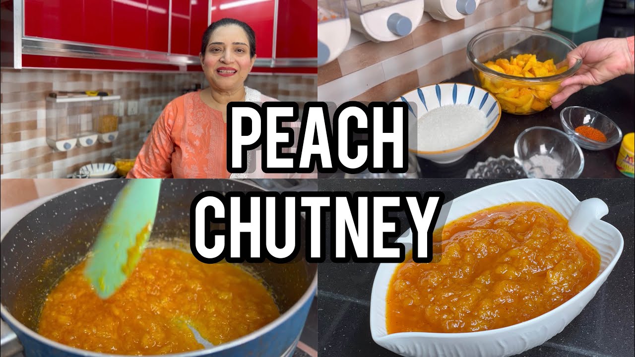 KHATTI MEETHI PEACH CHUTNEY