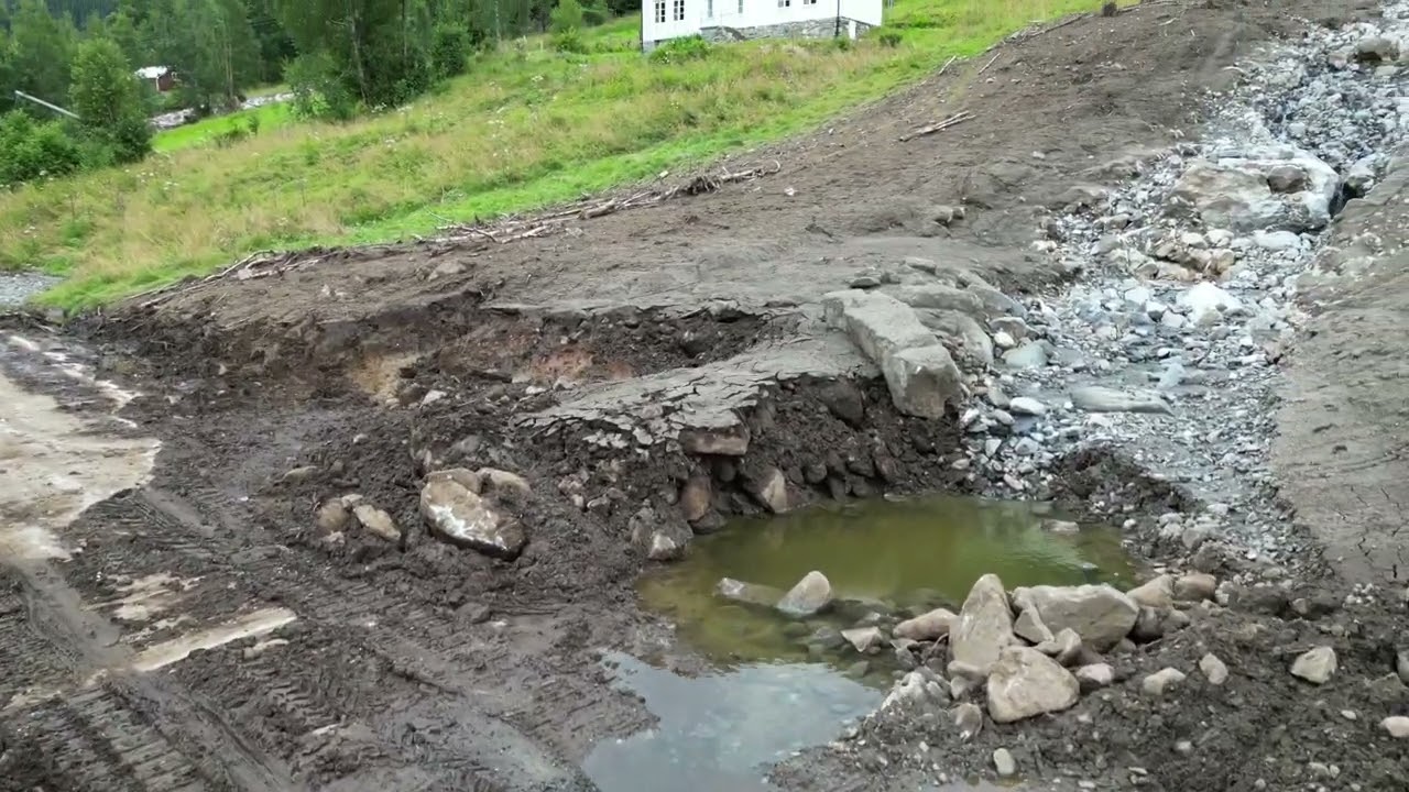 Jordskred i Vistdalen
