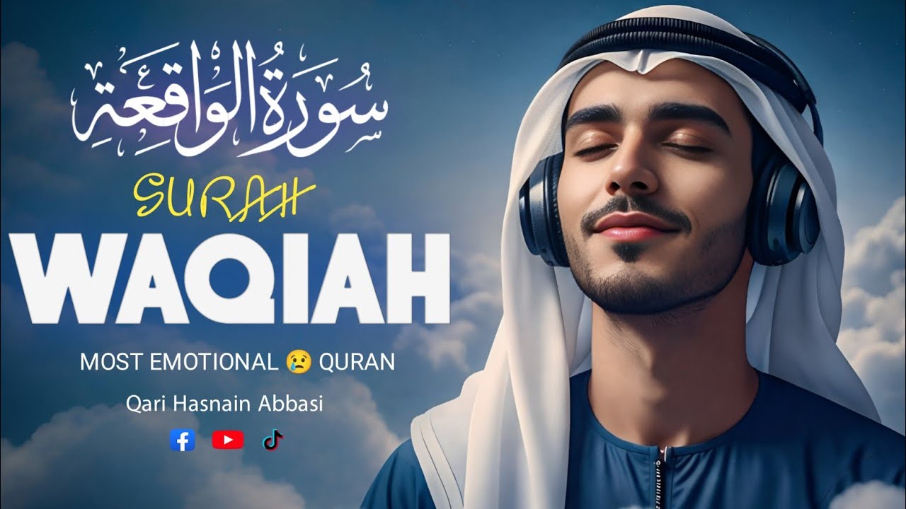 Surah Al-Waqiah | Beautiful Lofi Quran Recitation for Deep Peace & Rizq|سورۃ الواقعہ|Qari Hasnain 