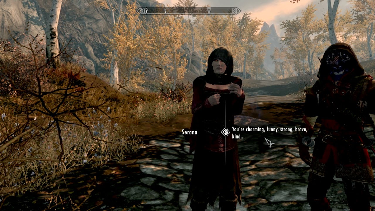 Serana Dialogue Add-On (SPOILERS): Admission