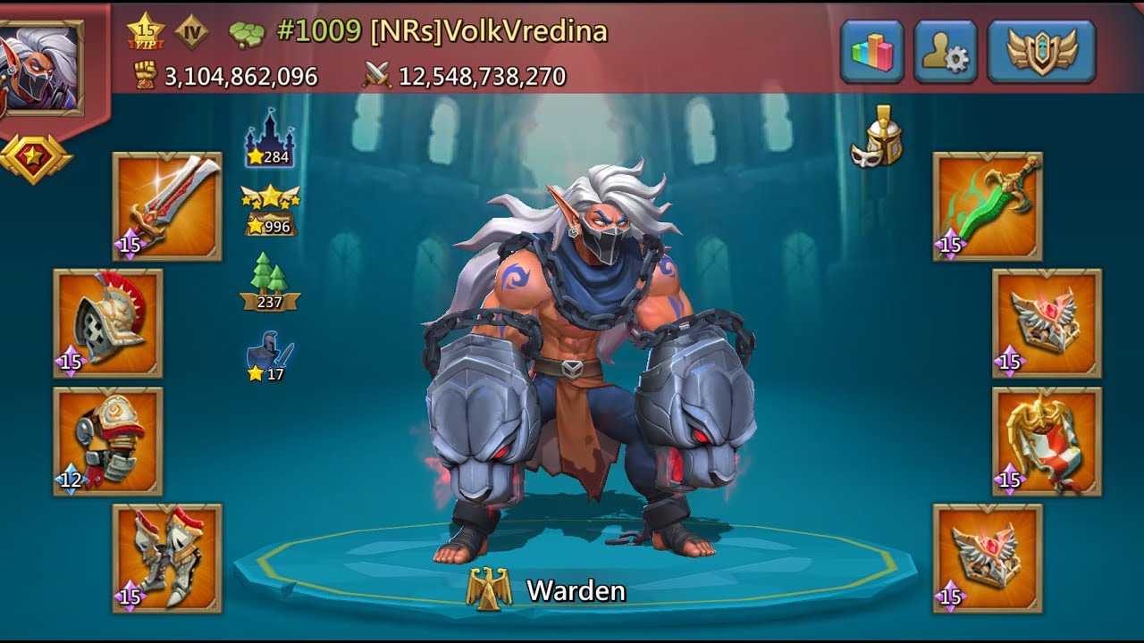 Solo attack burned my party trap - Lords mobile