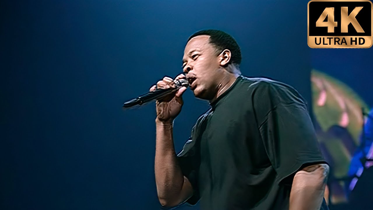 [4K] Dr. Dre - What's The Difference (Up In Smoke Tour)[Feat. Eminem & Xzibit](Official Music Video)
