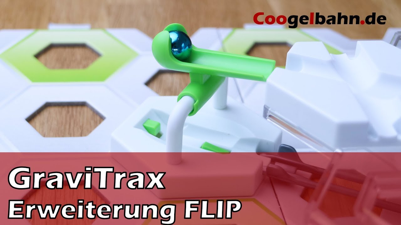 GraviTrax FLIP 🔄 Die neue Erweiterung im Test: [SCHNELL NACH OBEN] | coogelbahn.de