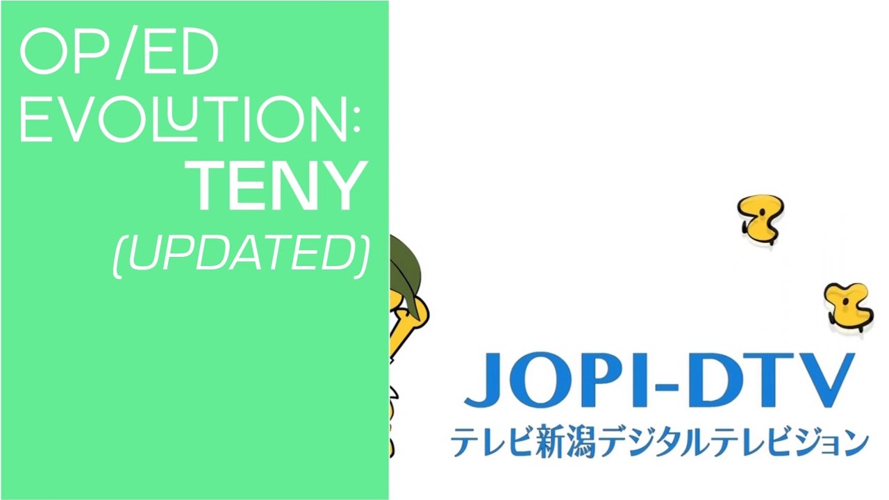Opening & Closing Evolution: TV Niigata (Updated)