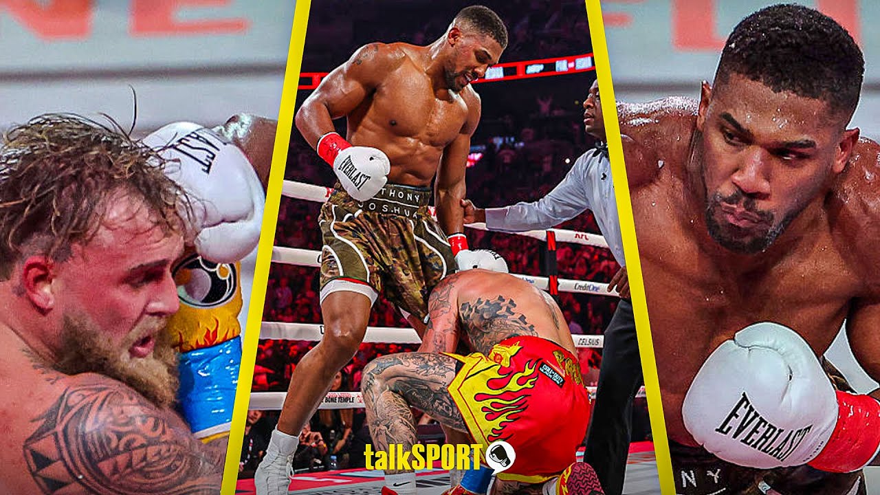 'Glad Anthony Joshua BROKE Jake Paul's JAW' Fans Post Fight Reaction