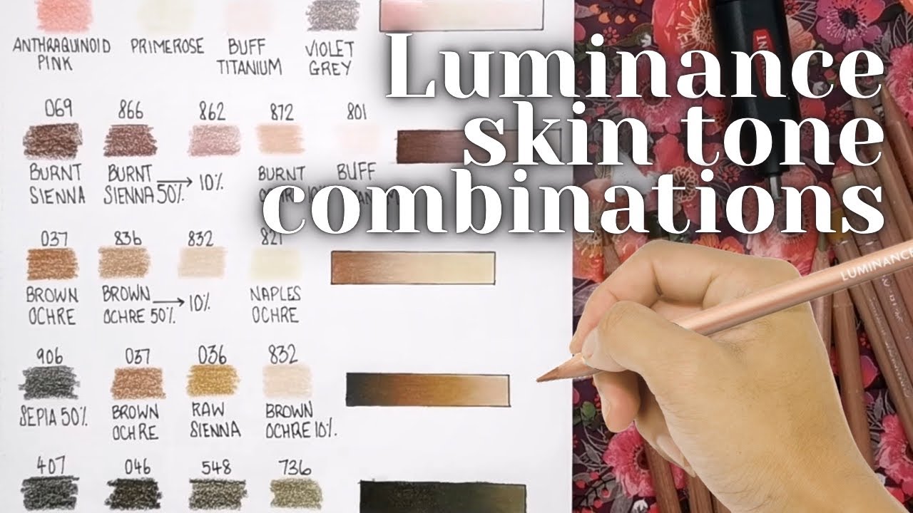 Caran D’Ache Luminance Colored Pencil Skin Tones