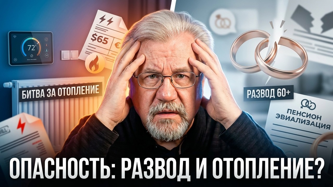 🔥БИТВА ЗА ОТОПЛЕНИЕ: Что ждет владельцев жилья и почему ОПАСНОСТЬ  развода после 60 почти неизбежна?