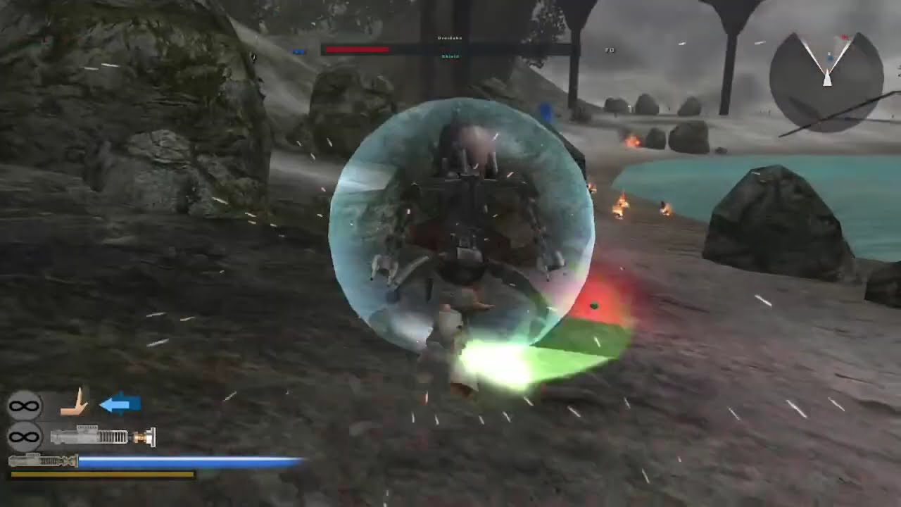 Yoda and the Clones.