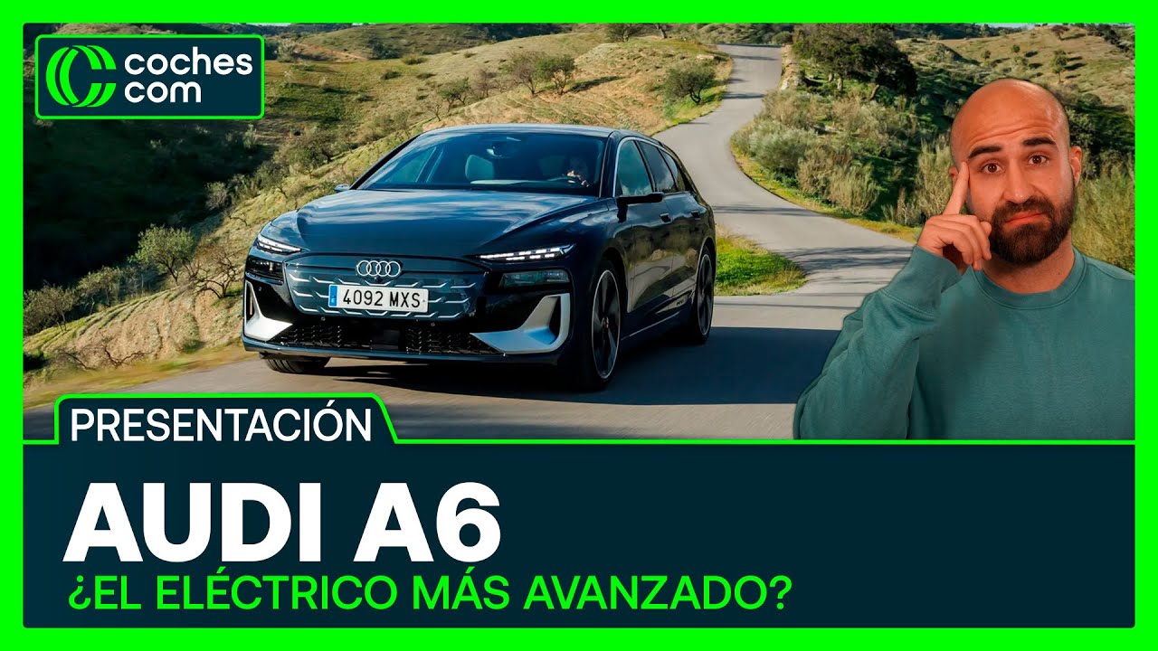 Audi A6 e-tron 2025 | ¿El eléctrico más avanzado? | Prueba | Review coches.com