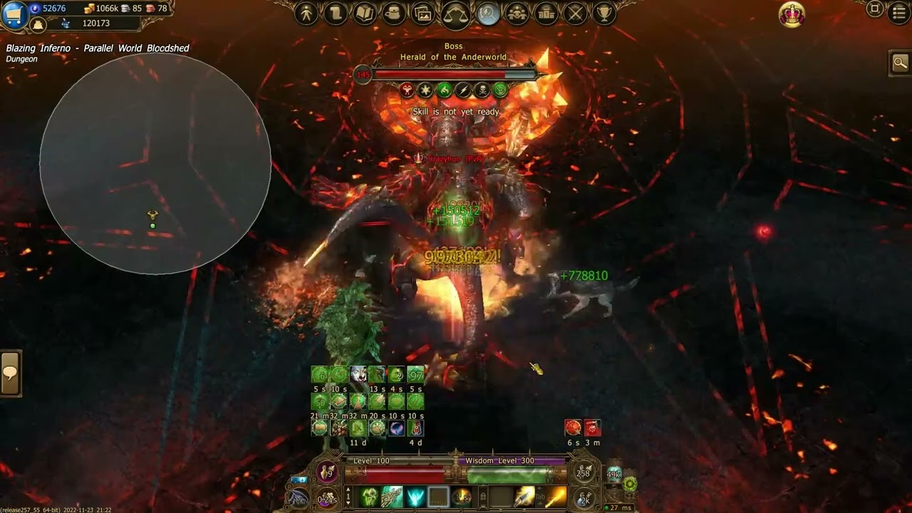 Drakensang Online - Blazing Inferno Blood [11:50] Ranger RECORD?!