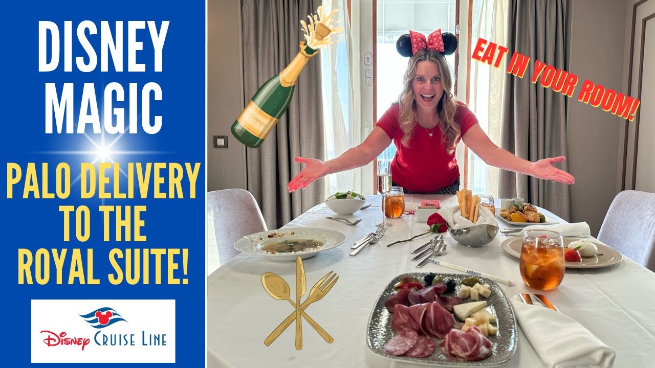 I Got PALO Dining Delivered To The ROYAL SUITE! * Disney Magic Concierge * I'll Show You How! *