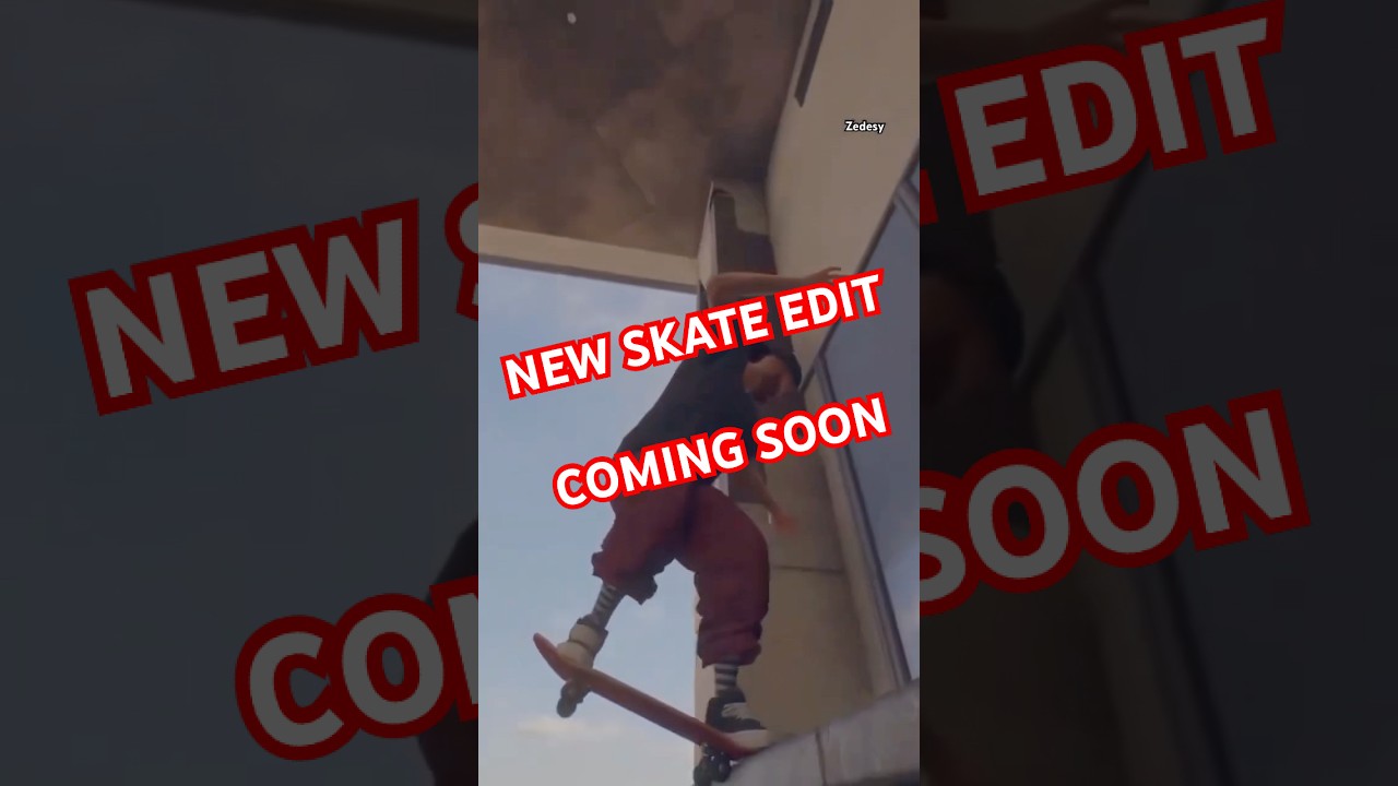 New skate edit in the works 🔥🔥