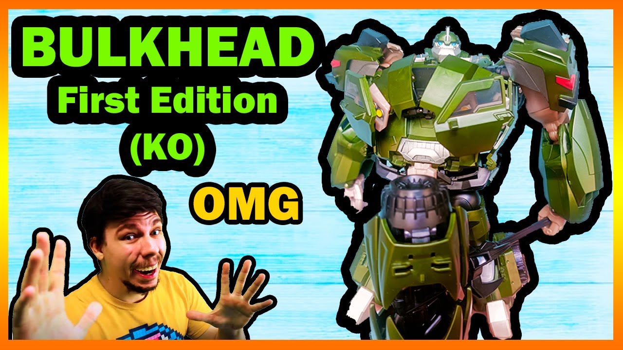 Besto Bulkhead. AC-01R (K.O. Arms Iron)😎 💅 Un figurón de Transformers Prime.