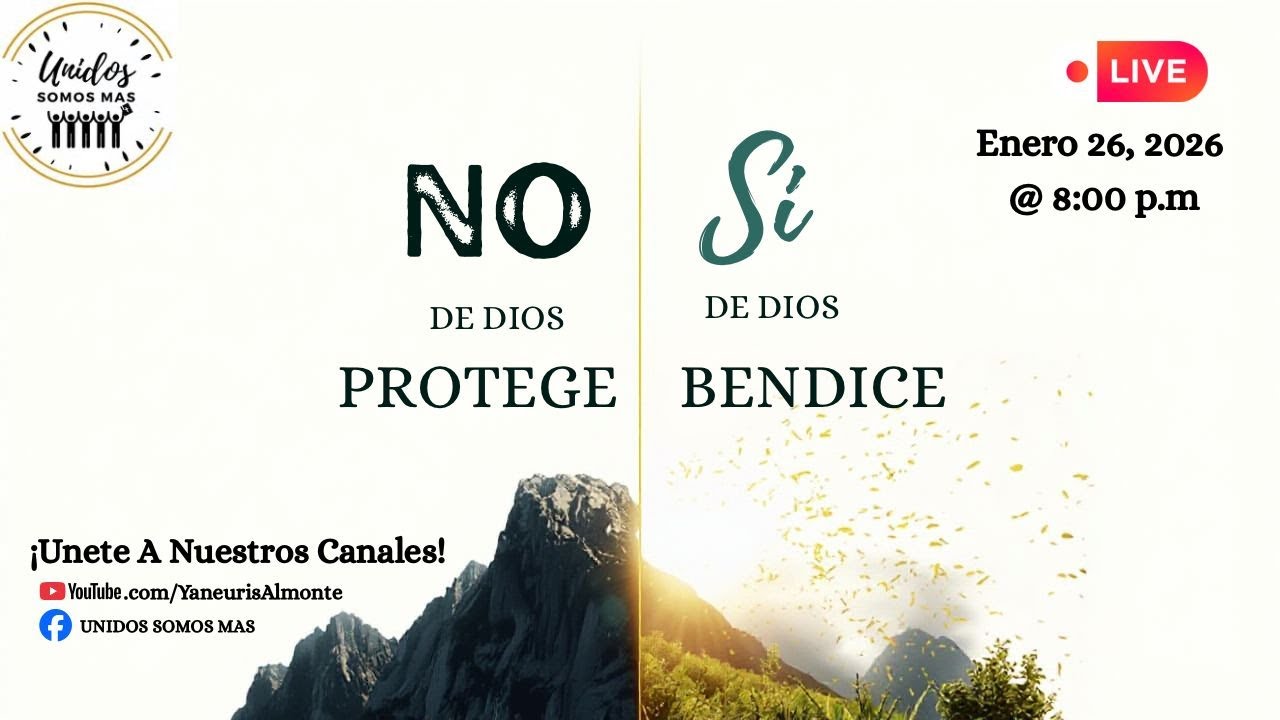 En NO de DIOS te protege y el si de Dios te bendice.
