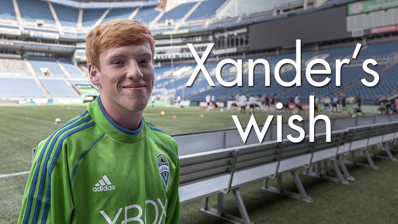 Xander's wish to be a Seattle Sounder