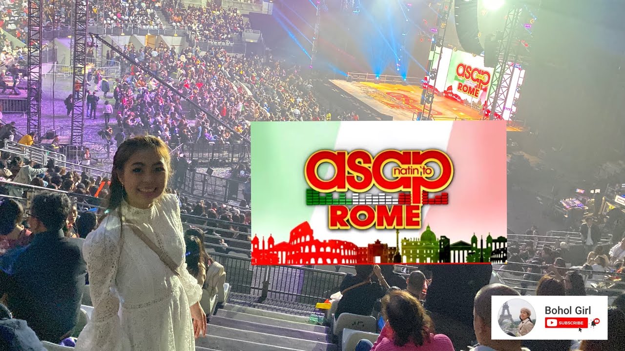ASAP natin to ROME , Italy - Concert Tour Part 1