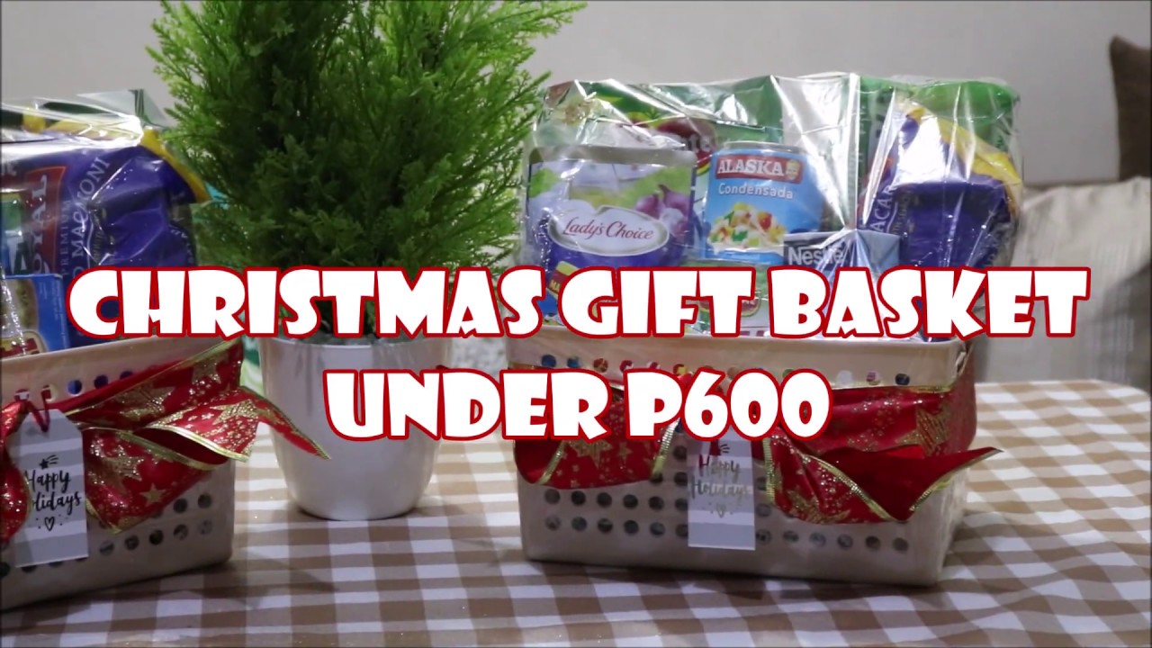 DIY Christmas Gift Basket