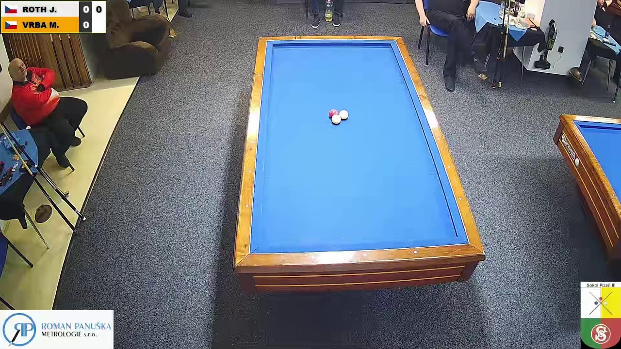 Czech league | Balkline 52/2 | D3 | 12th round | Václav Klesa v Michal Vrba