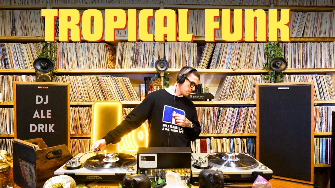 Tropical Funk & World Grooves 🔥  DJ ALE DRIK Vinyl Only Mix  | Lulo Records HIFI 4k