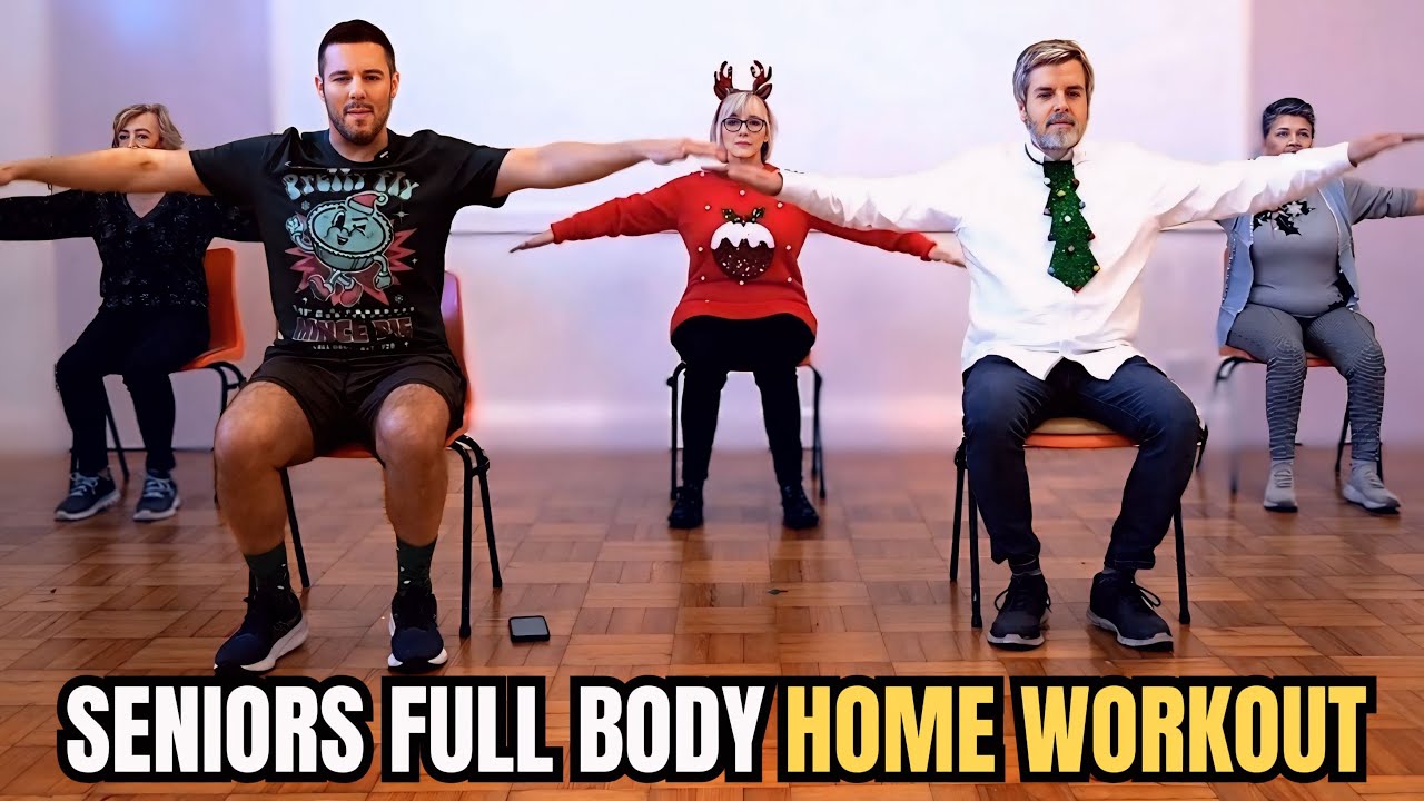 Full Body Home Workout For Seniors (15 Minutes) Stay Fit & Strong Over 60