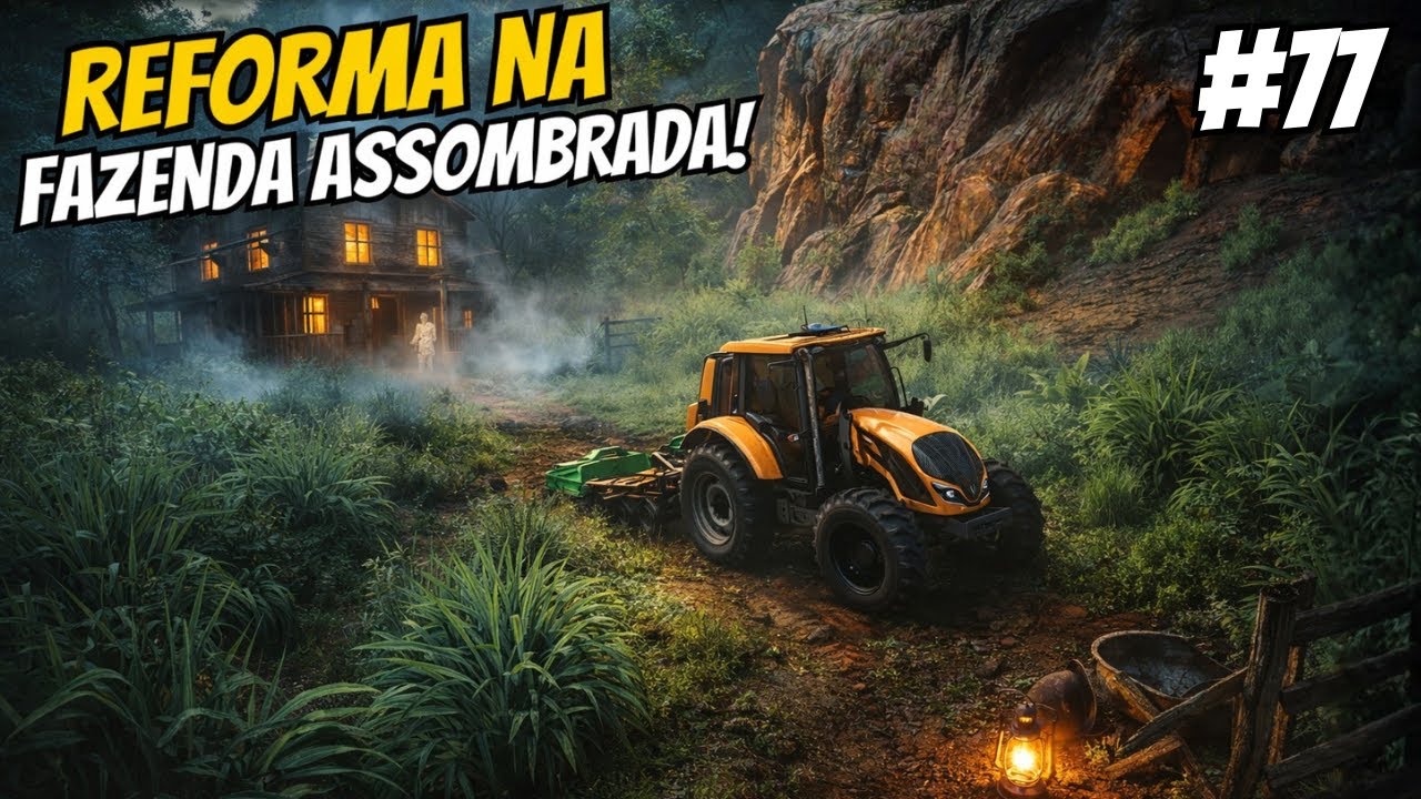 COMPRAMOS A FAZENDA ASSOMBRADA PARA RECONTRUIR - FAZENDA PITANGUEIRA #77