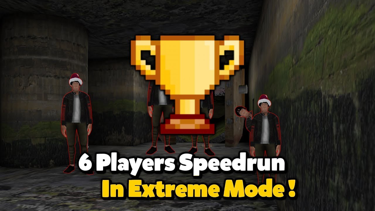 Granny Online 6 Players Speedrun Sewer Ending Extreme Glitchless {3:32] WR