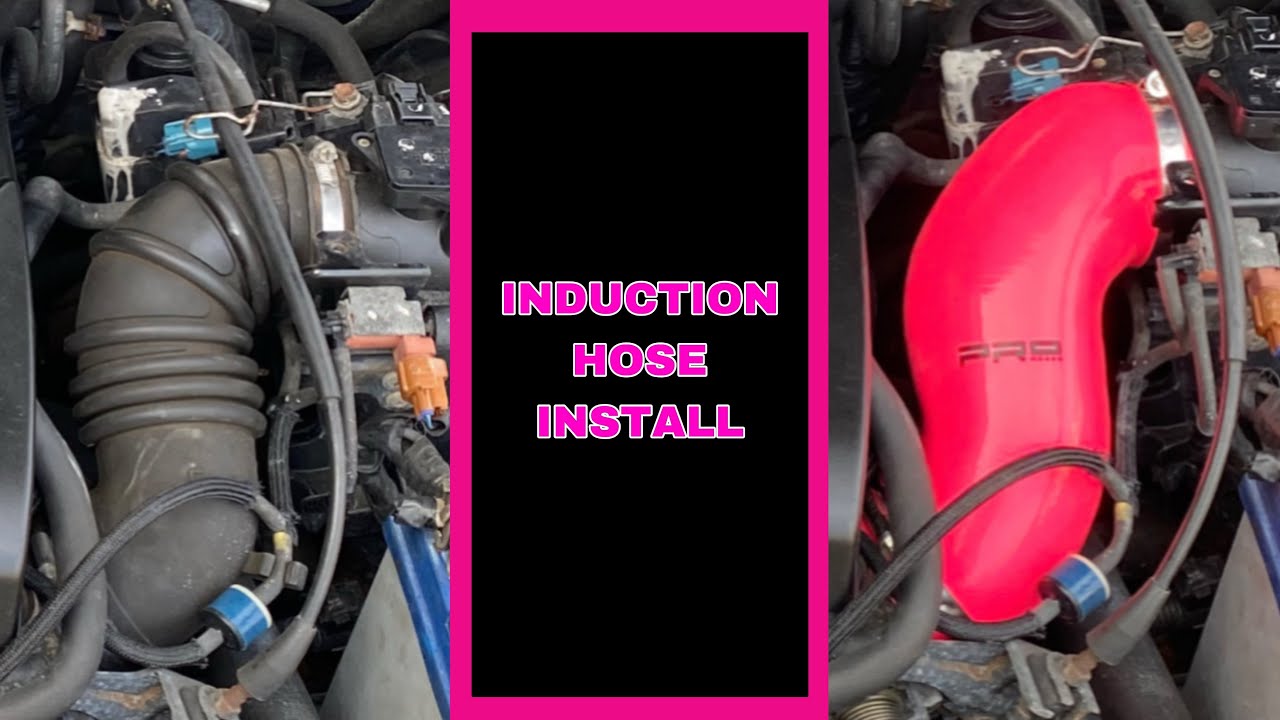 Corolla t sport induction hose install