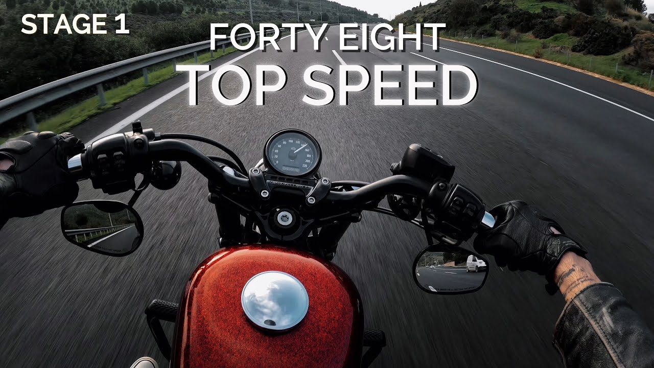 Harley Davidson 48 Top Speed | Stage 1 | 200km/h