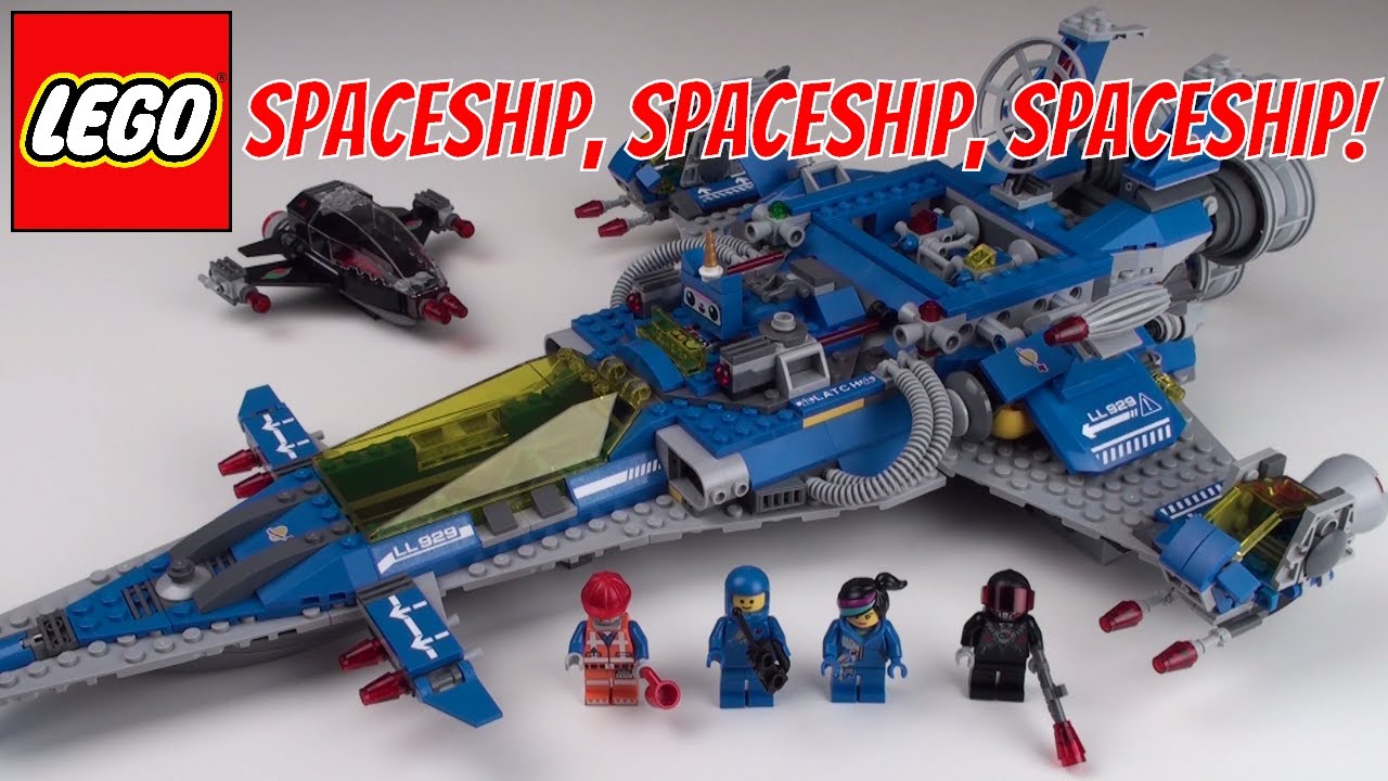 Benny's Spaceship (LEGO Movie) Unboxing, Speed Build & Review
