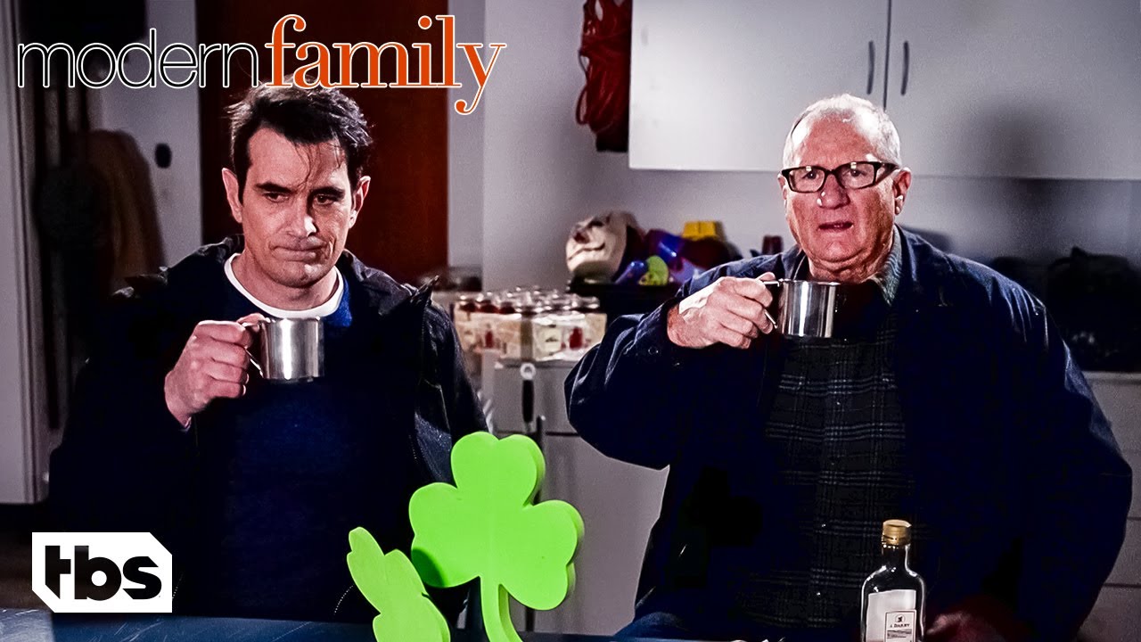 Phil Helps Jay Toast His Navy Buddy During a Rain Storm (Clip) | Modern Family | TBS