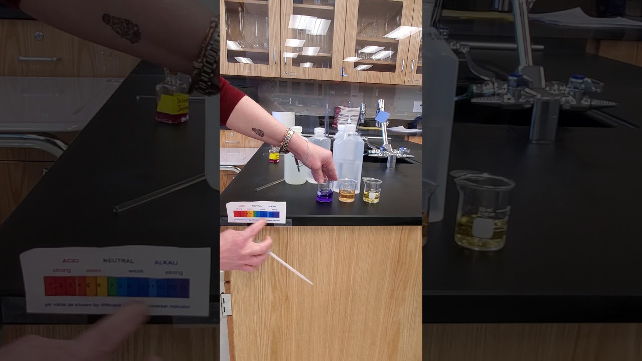 Lab Demo- Buffer response to strong acid and strong base