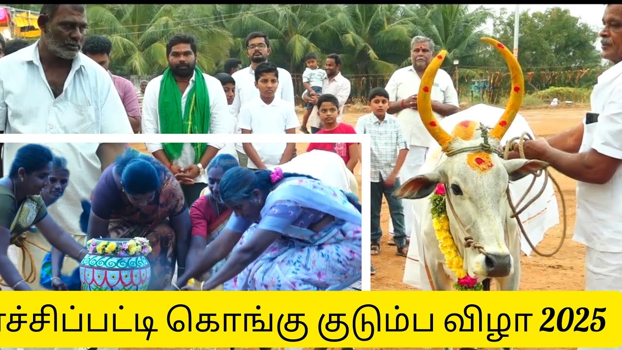 நாச்சிப்பட்டி கொங்கு குடும்ப விழா 2025 videos 2