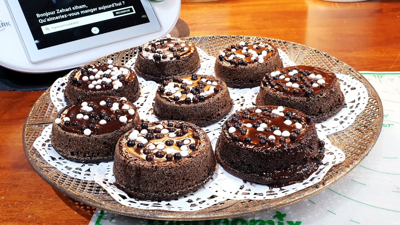 بسبوسة بالشكلاط🍫🍫 بصلصة الشكلاط وصفة #cookidoo