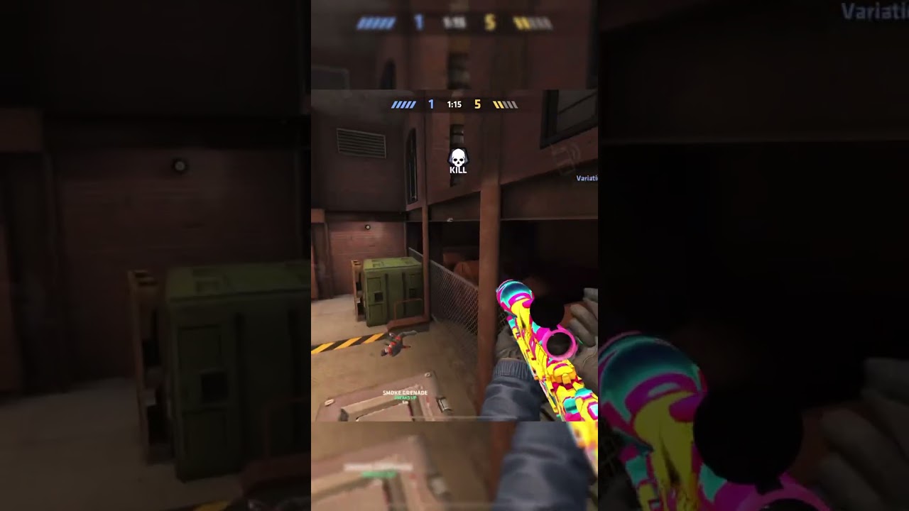 Insane sniper skills #criticalops #criticalopspro #shorts