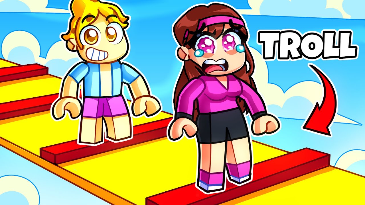 J’ai TROLL ma FAN GIRL avec ce Parkour sur Roblox !