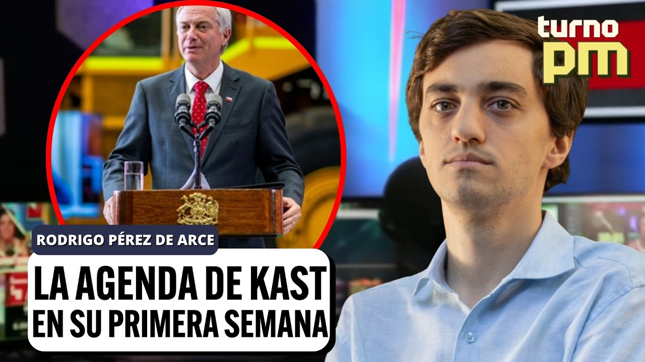 ¿Eficacia o apresuramiento? Rodrigo Pérez de Arce analiza la AGENDA de Kast en su DEBUT | #TURNOPM