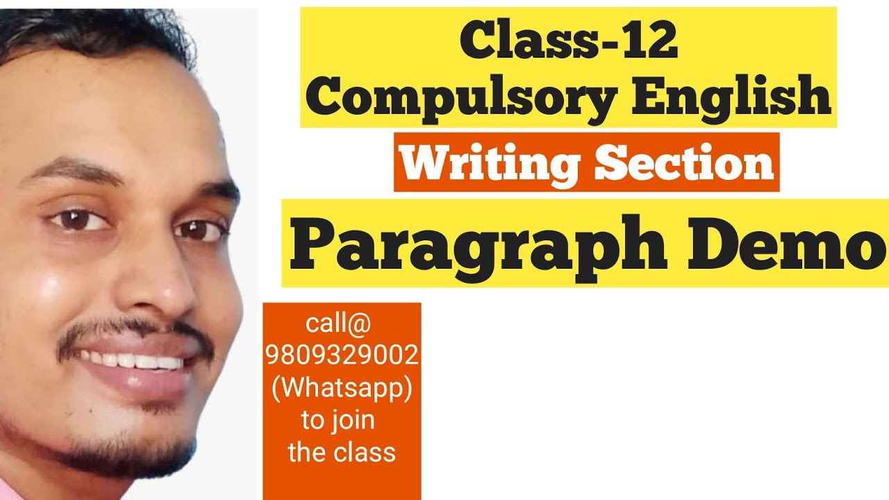 Day-3 Writing section of Class-12th English by Shyam Sir
