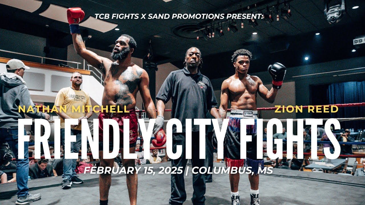 Nathan Montez Mitchell vs. Zion Reed | TCB Fights x SAND PROMOTIONS | Full Fight | Columbus, MS