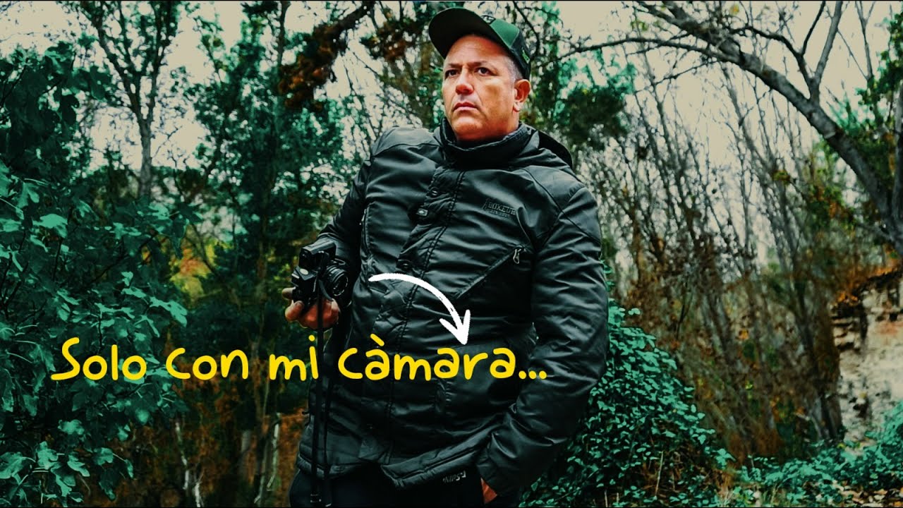 Solo con mi cámara.