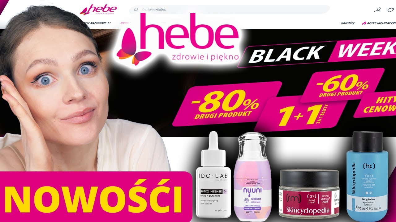O NICH BĘDZIE GŁOŚNO 😮 Nowości HEBE * Jesień * BLACK FRIDAY 2023 * cz.1